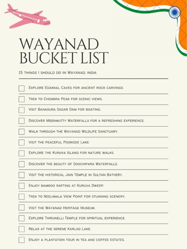Your Ultimate Bucket-list